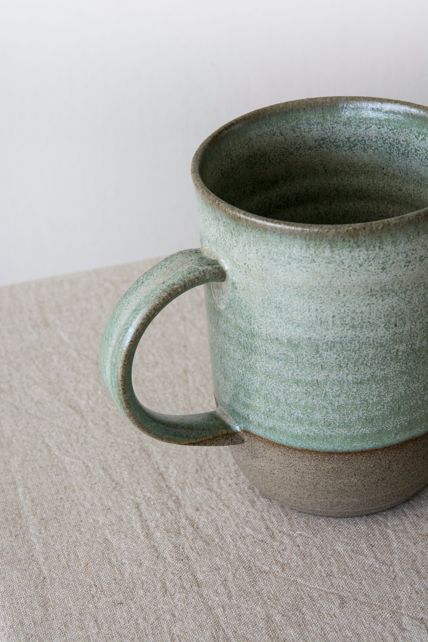 Oversized 17oz Rustic Pottery Mug