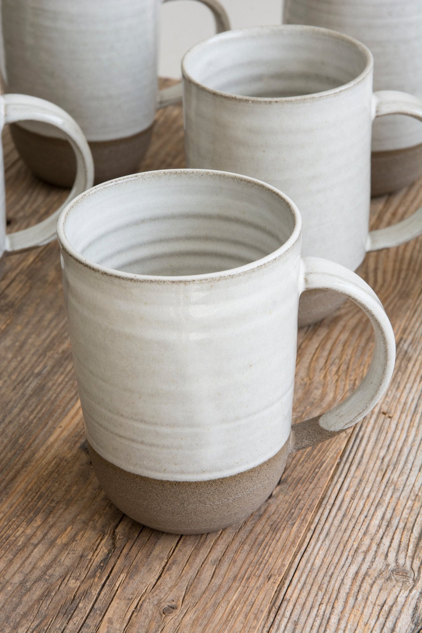 Oversized 17oz Rustic Pottery Mug - Mad About Pottery- Mug