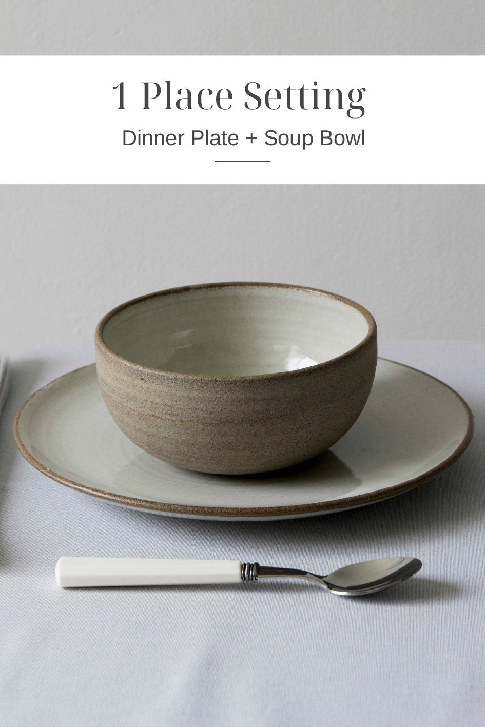 Pottery Dinnerware, Dinner Plate and Soup Bowl - Mad About Pottery - plates