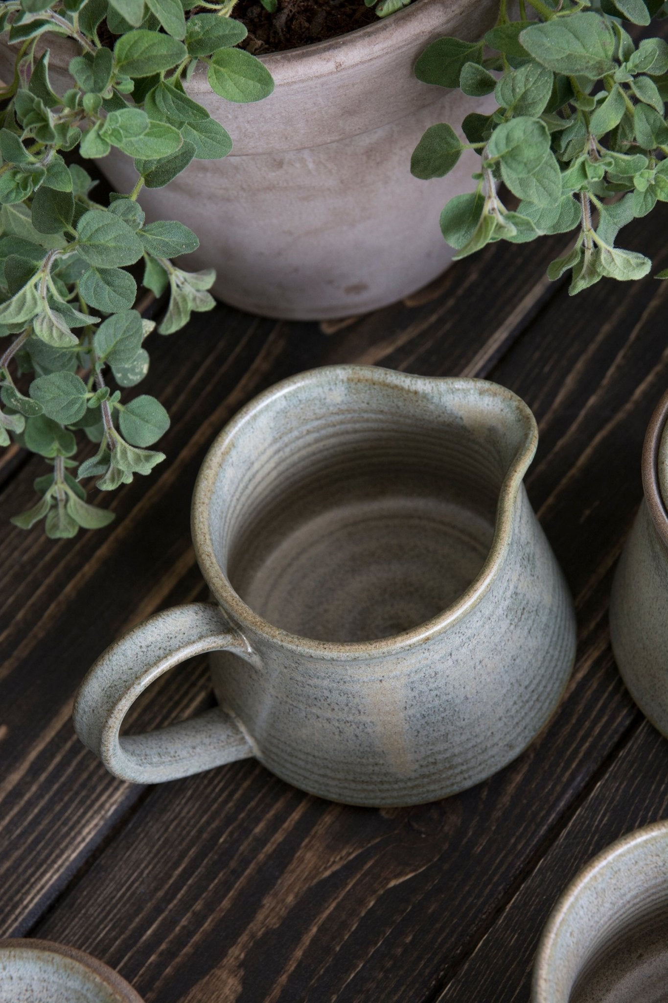 White Creamer - Mad About Pottery - creamer