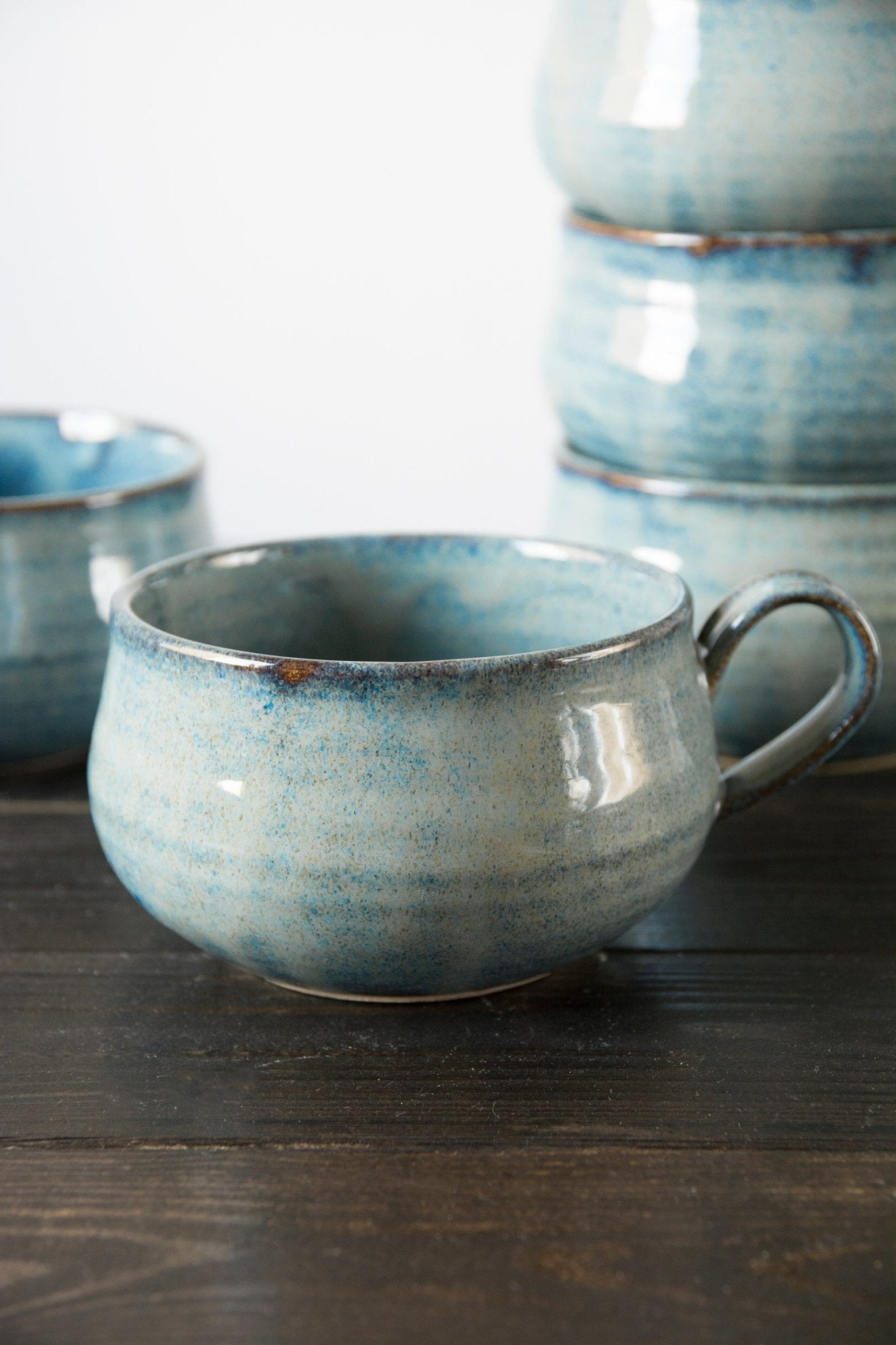 Ceramic Soup Bowl / Mug - Mad About Pottery- Bowl