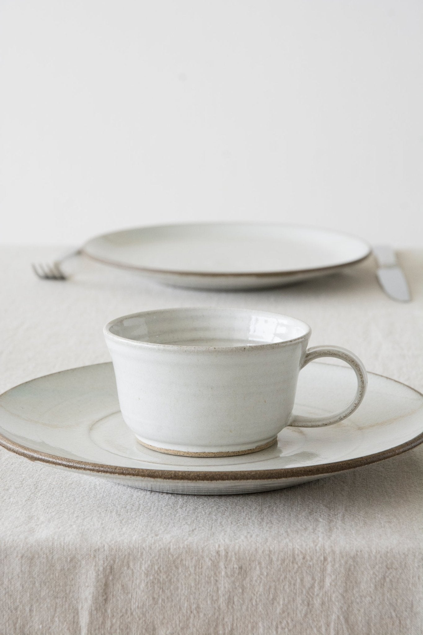 Latte Coffee Cup, Tea Mug - Mad About Pottery- Mug