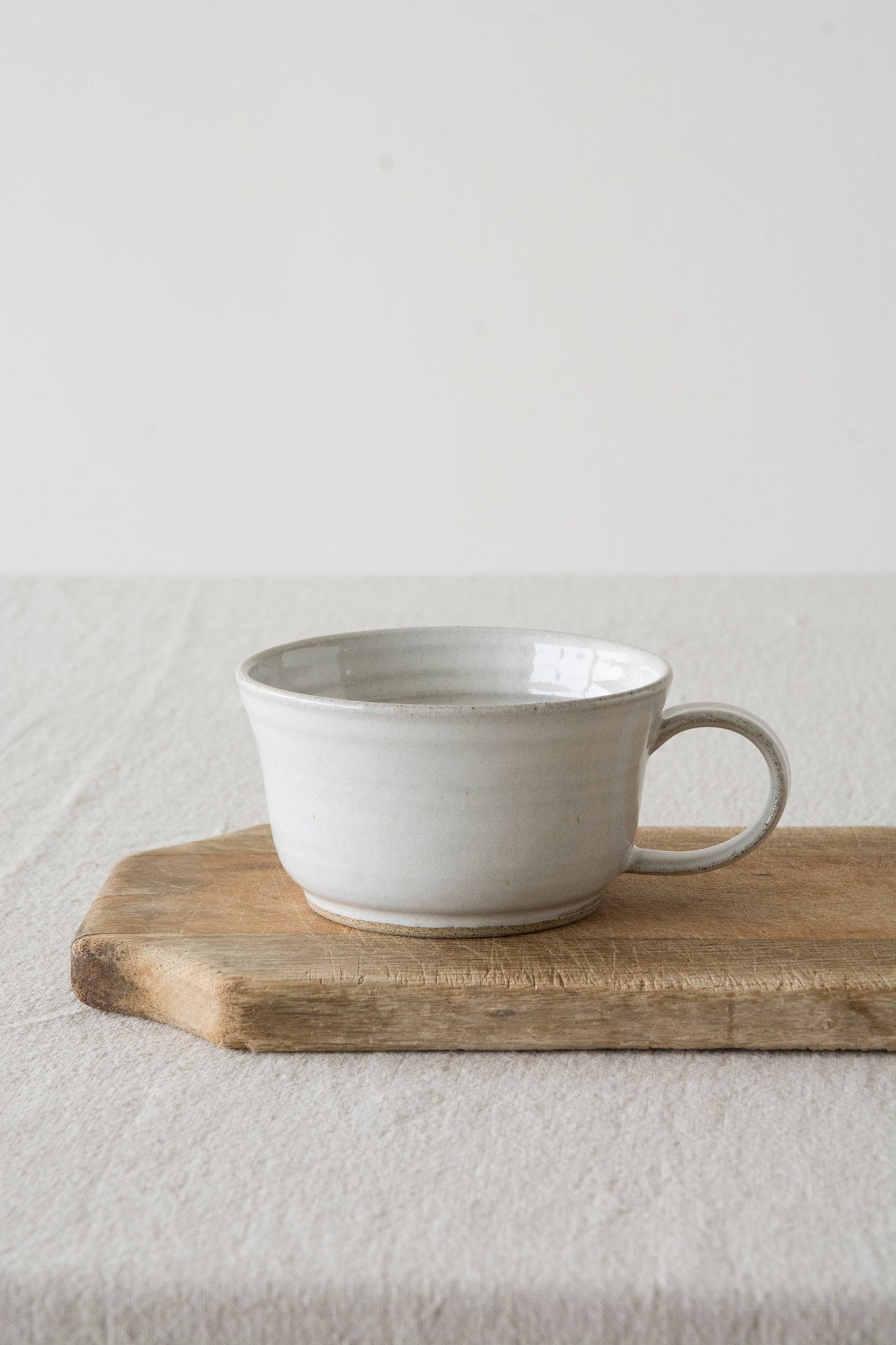 Latte Coffee Cup, Tea Mug - Mad About Pottery- Mug