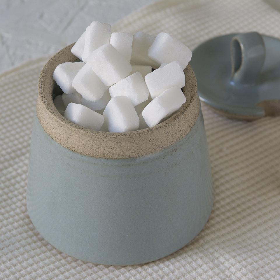 Light Blue Pottery Sugar Bowl - Mad About Pottery - Sugar Bowl