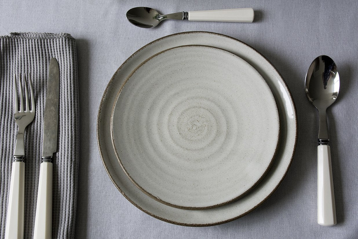 Pottery Dinnerware, Main Course and Salad Plate, 2 Plates - Mad About Pottery- plates