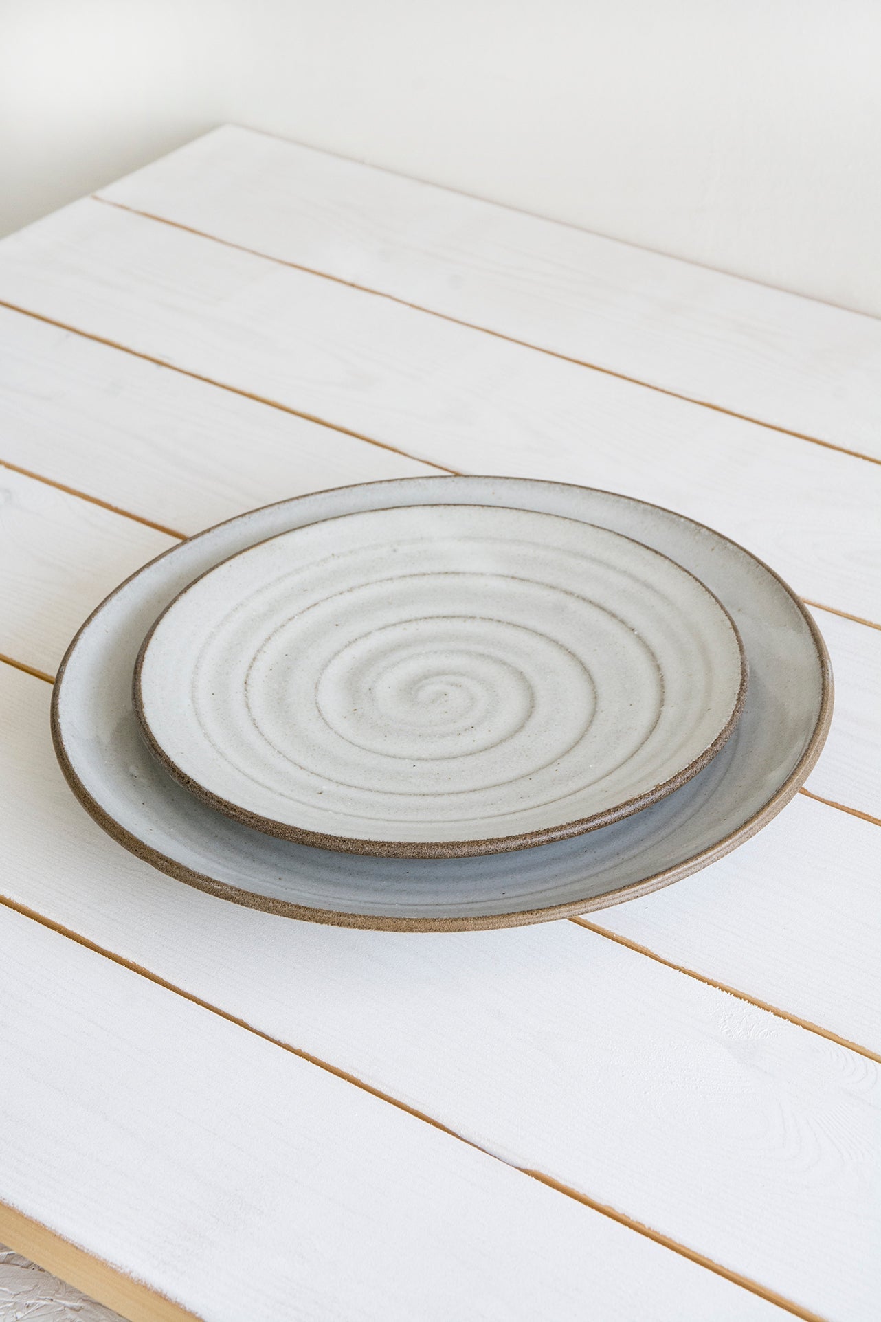 Pottery Dinnerware, Main Course and Salad Plate, 2 Plates - Mad About Pottery- plates