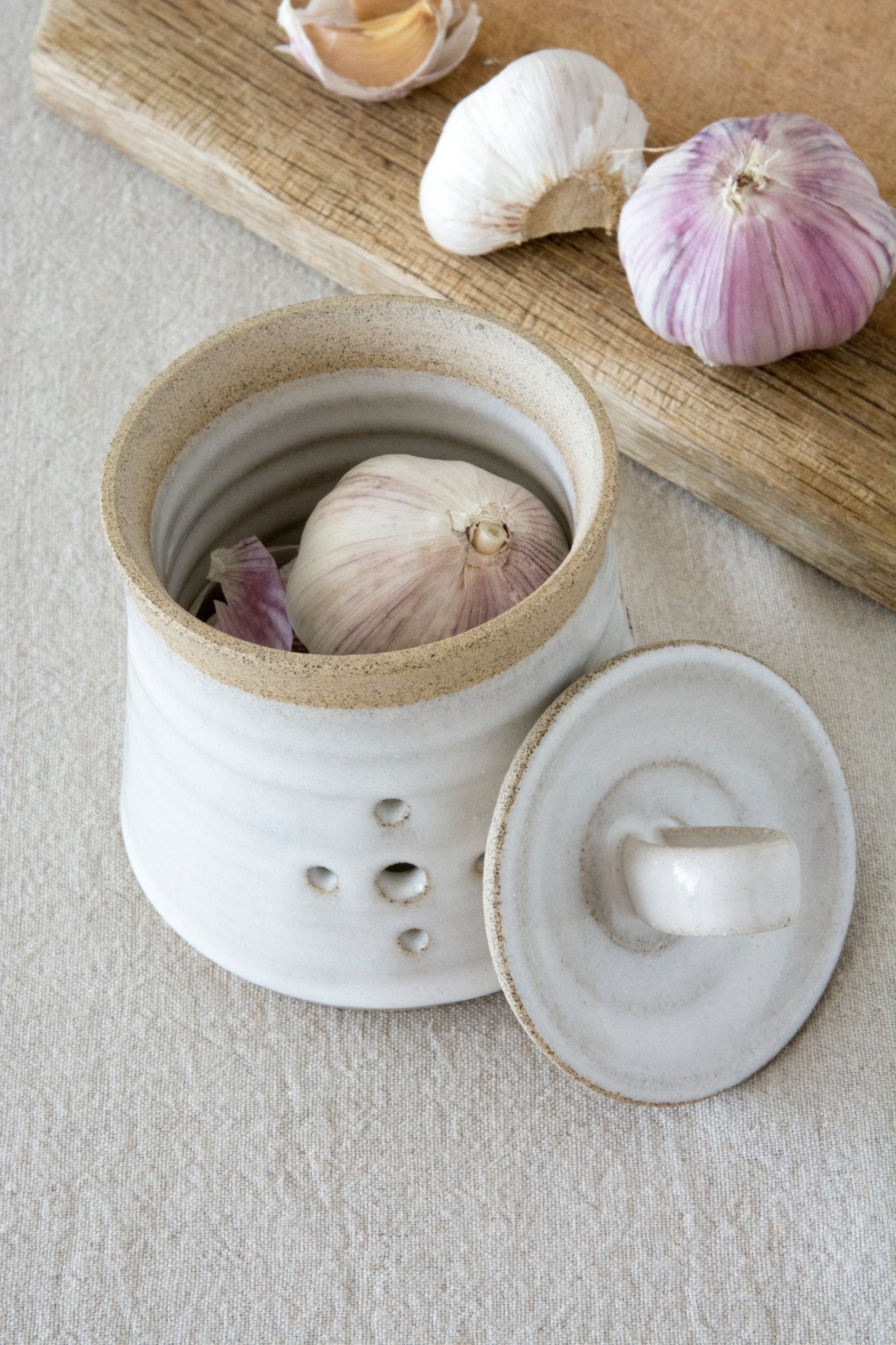 Pottery Garlic Storage - Mad About Pottery-