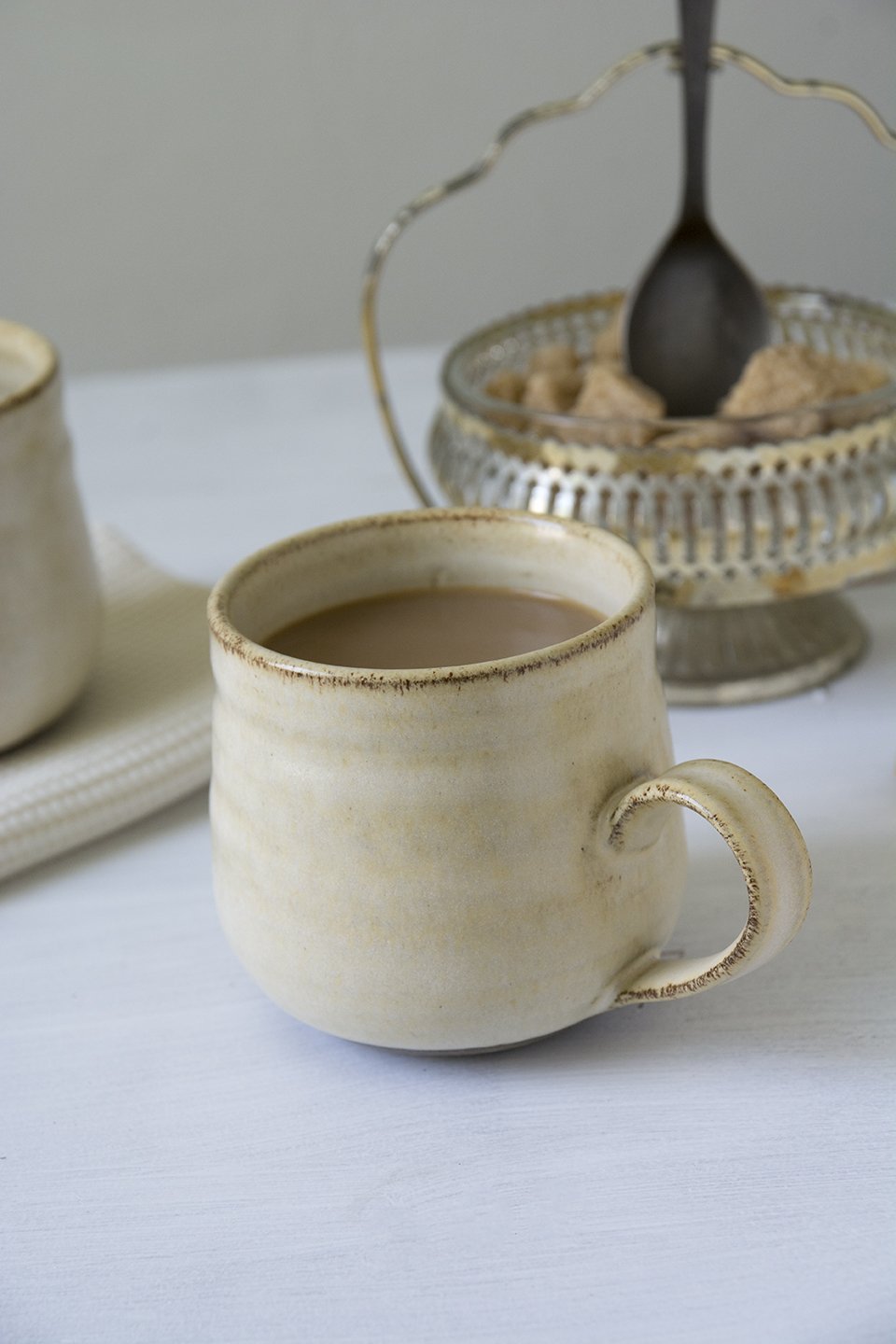 Yellow Hay Coffee Mug - Mad About Pottery - Mug