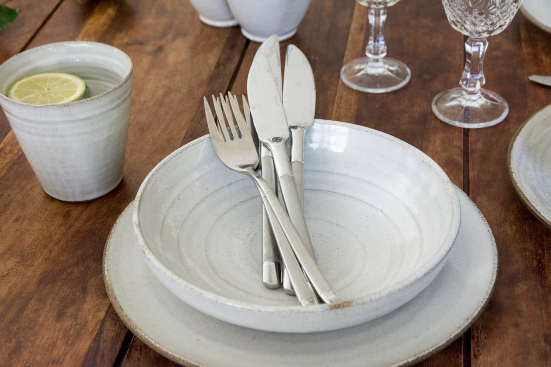 Introducing Wheel Thrown Rustic Dinner Pottery Plates - A Timeless Heirloom Gift - Mad About Pottery