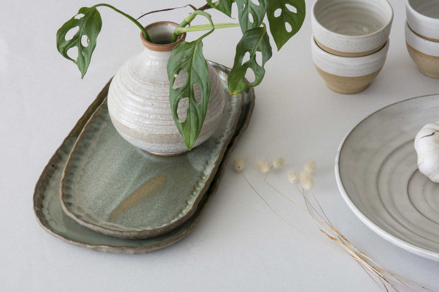 Green Baladi Handmade Ceramic Platter