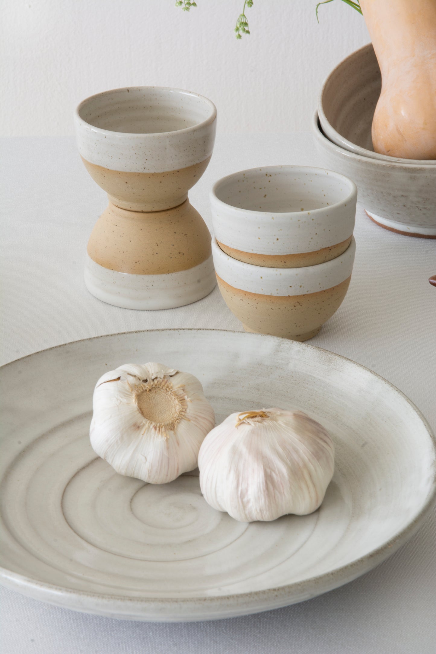 Handcraft Ceramic Cups - Desert (Set of 2)