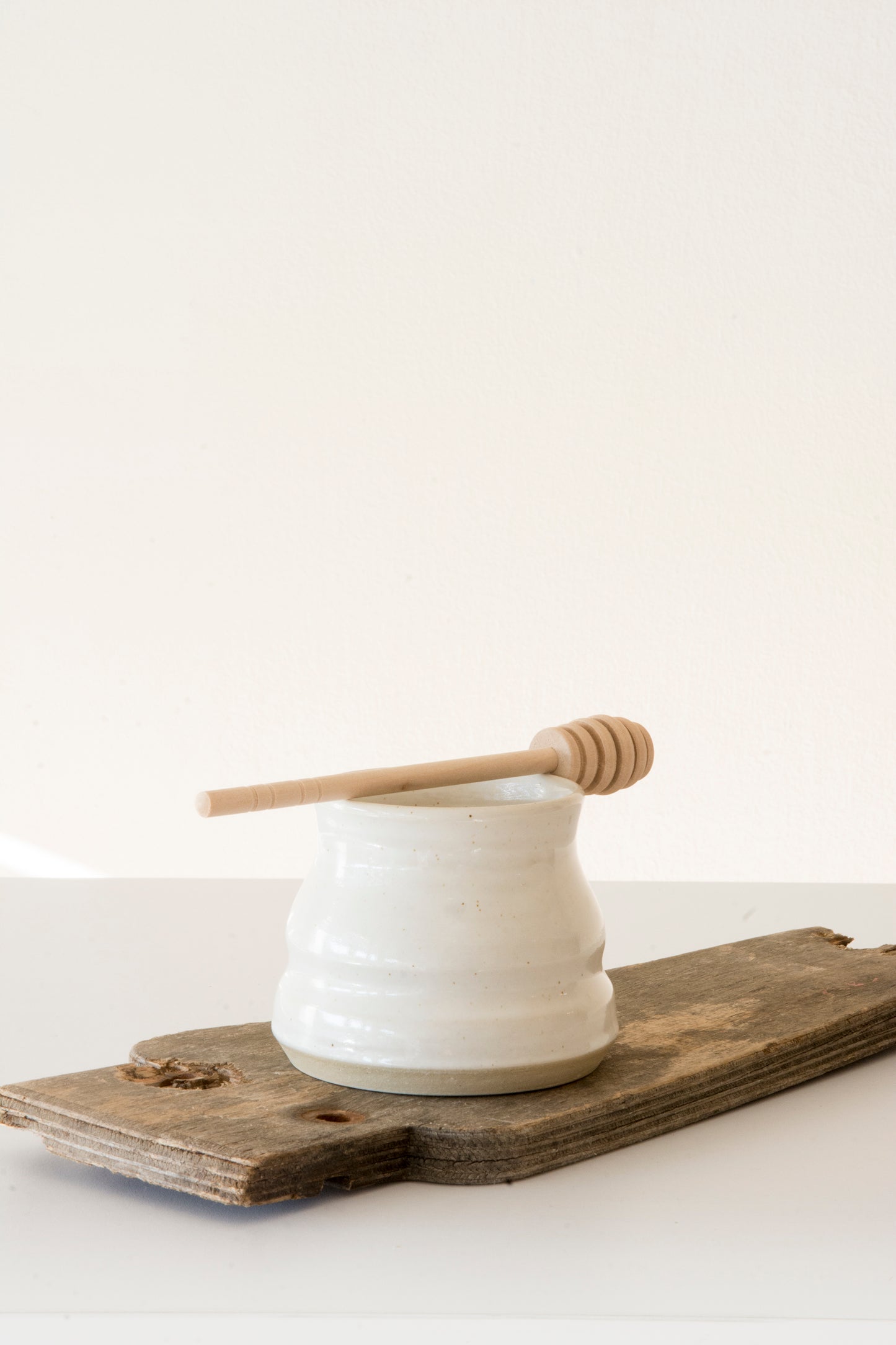 Beehive Ceramic Honey Pot