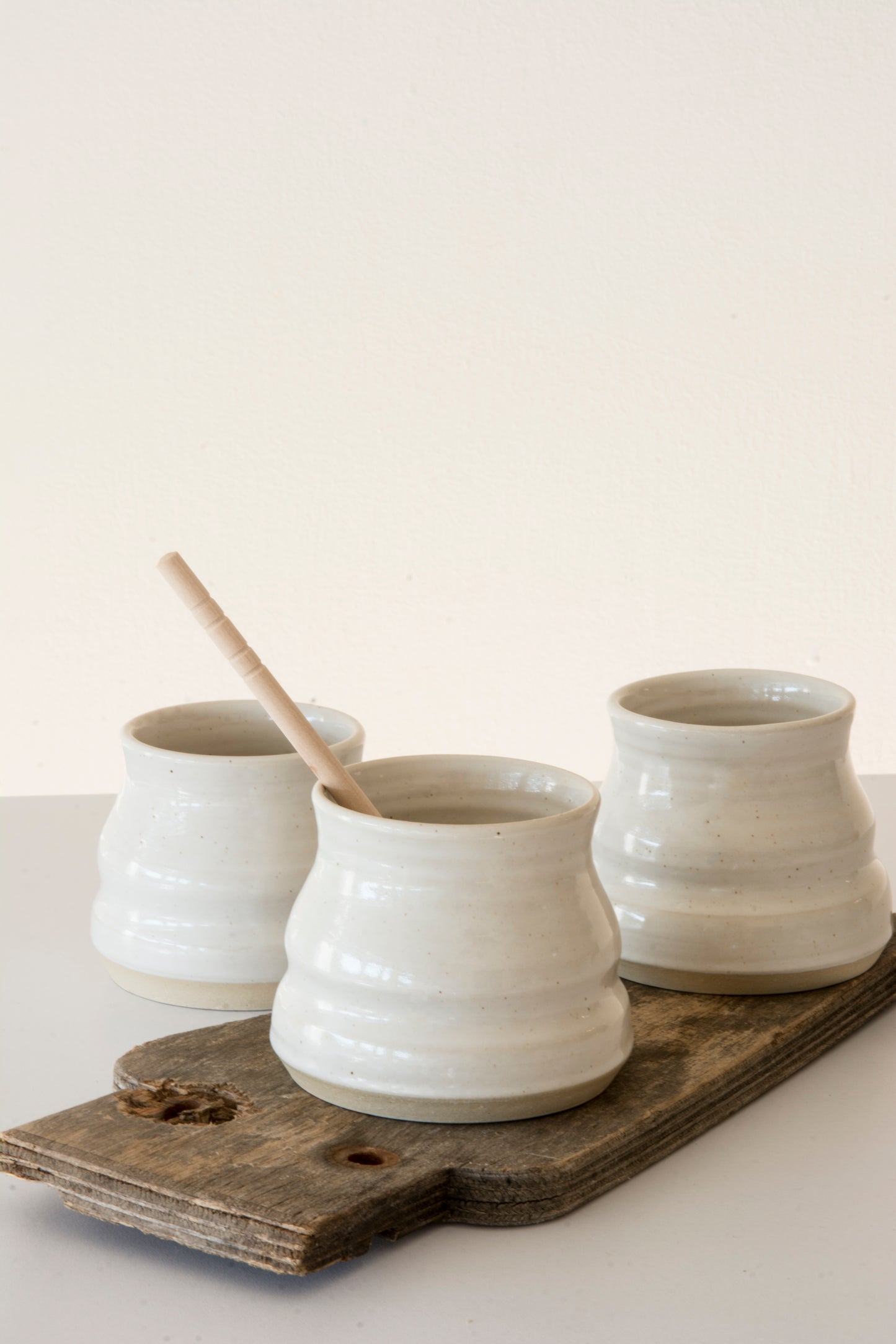 Beehive Ceramic Honey Pot