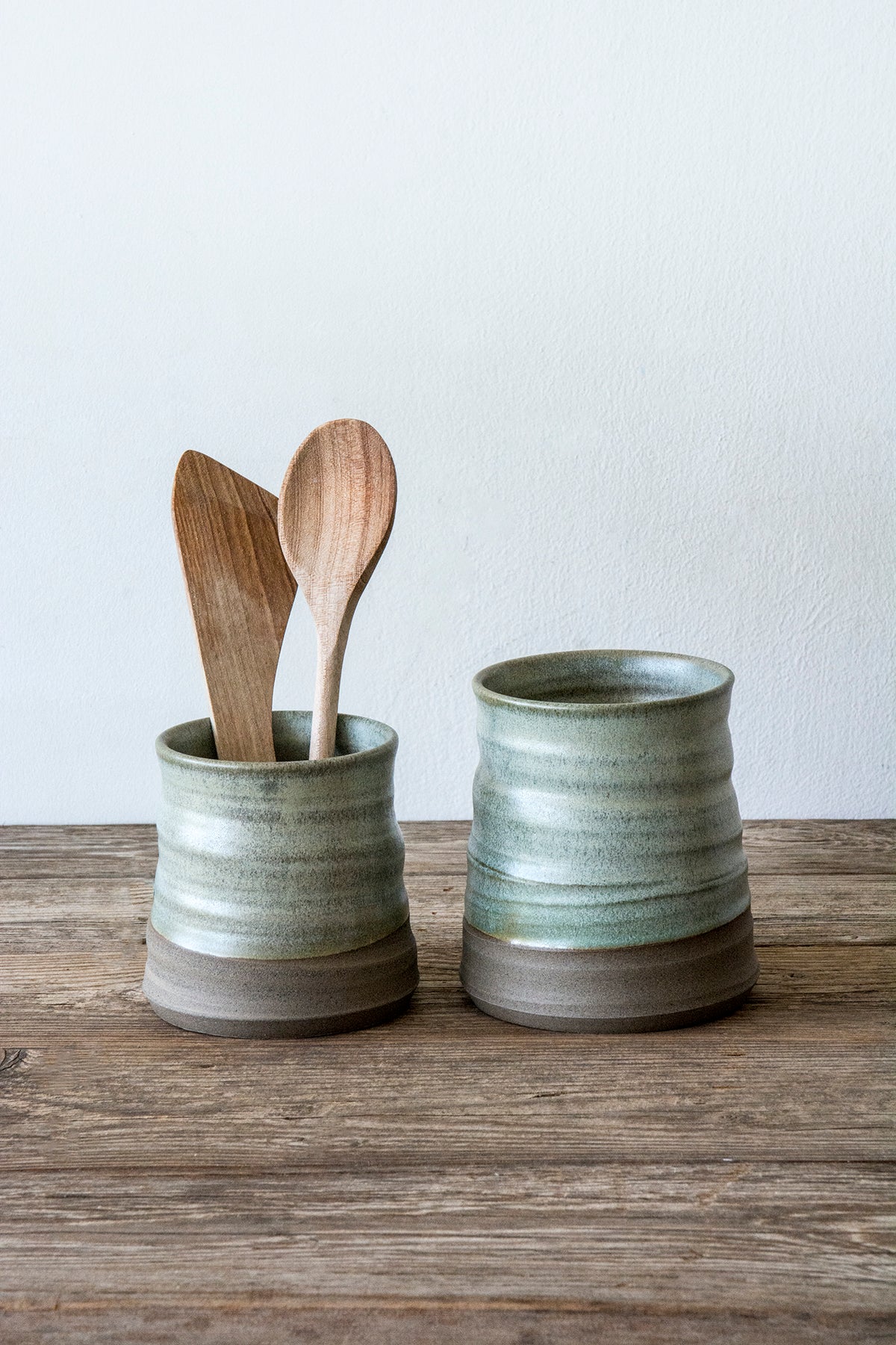 Ceramic Utensil Crock, French Country