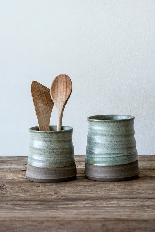 Ceramic Utensil Crock, French Country