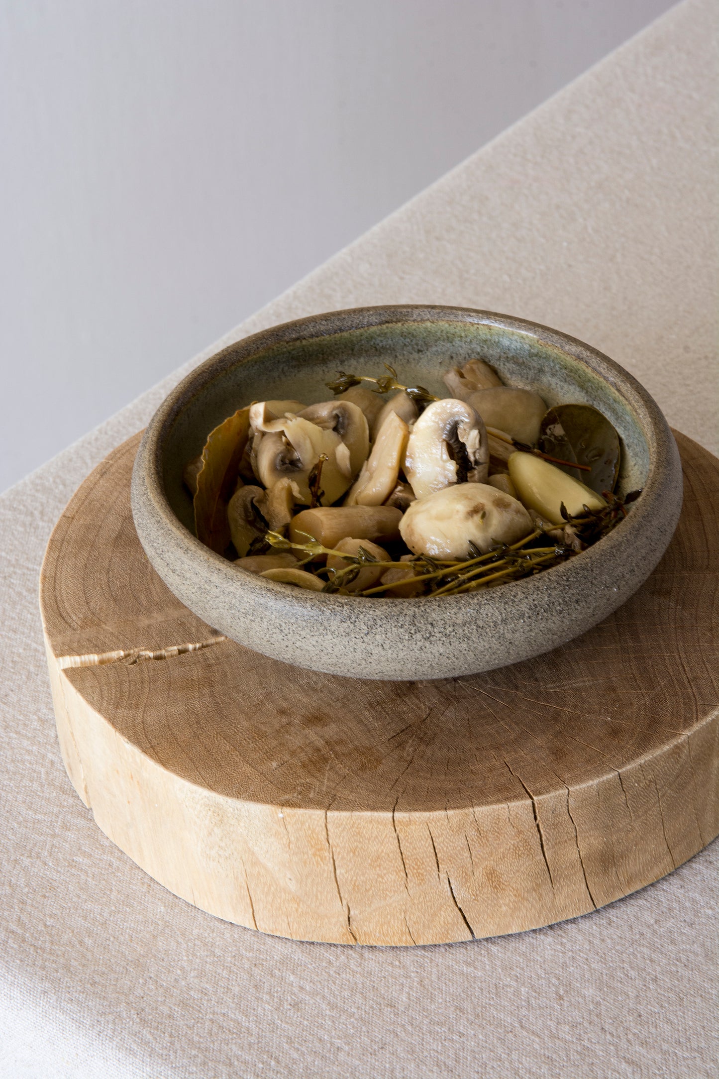 Handmade Shallow Serving Bowl