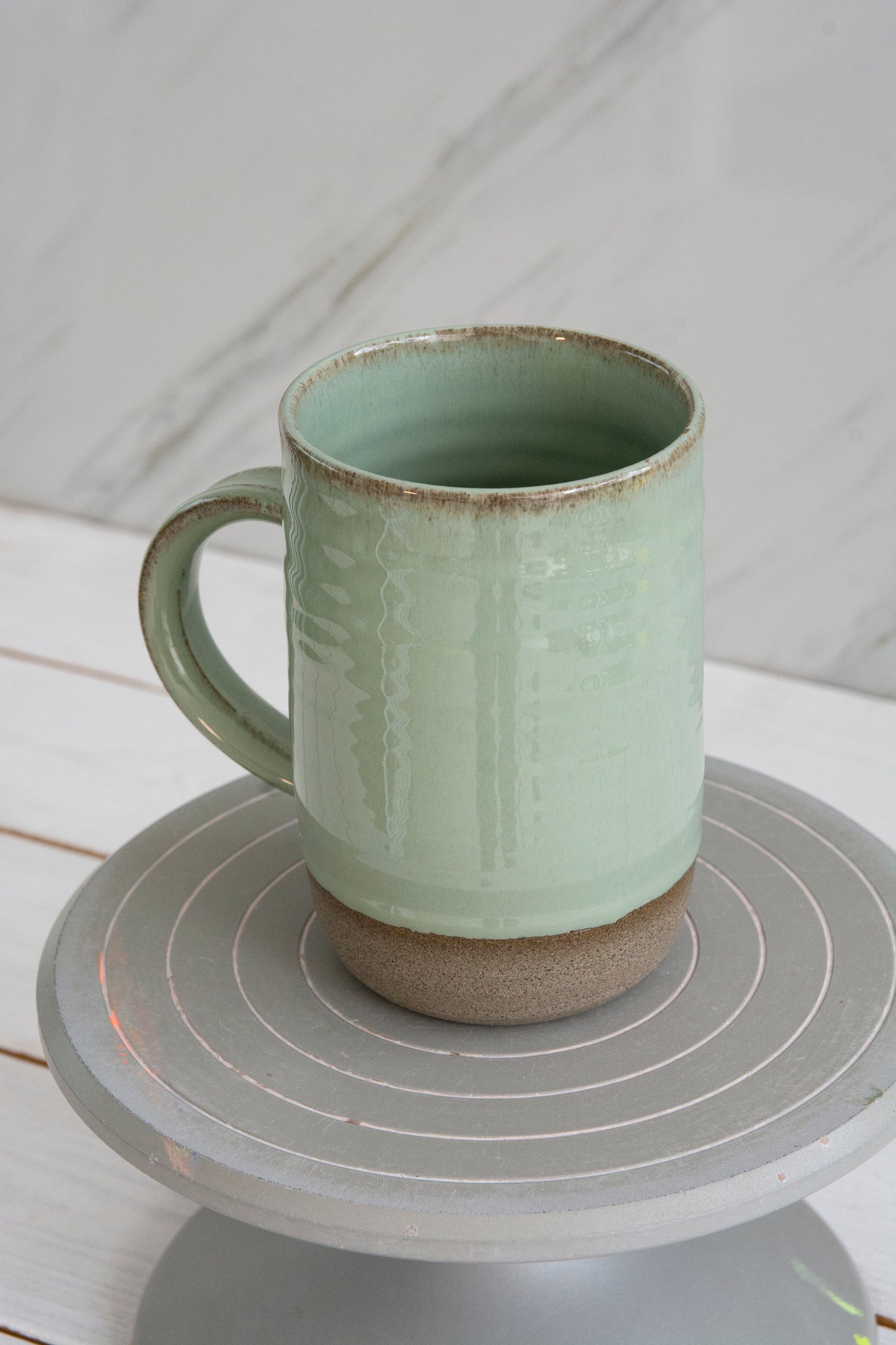 Oversized 17oz Rustic Pottery Mug