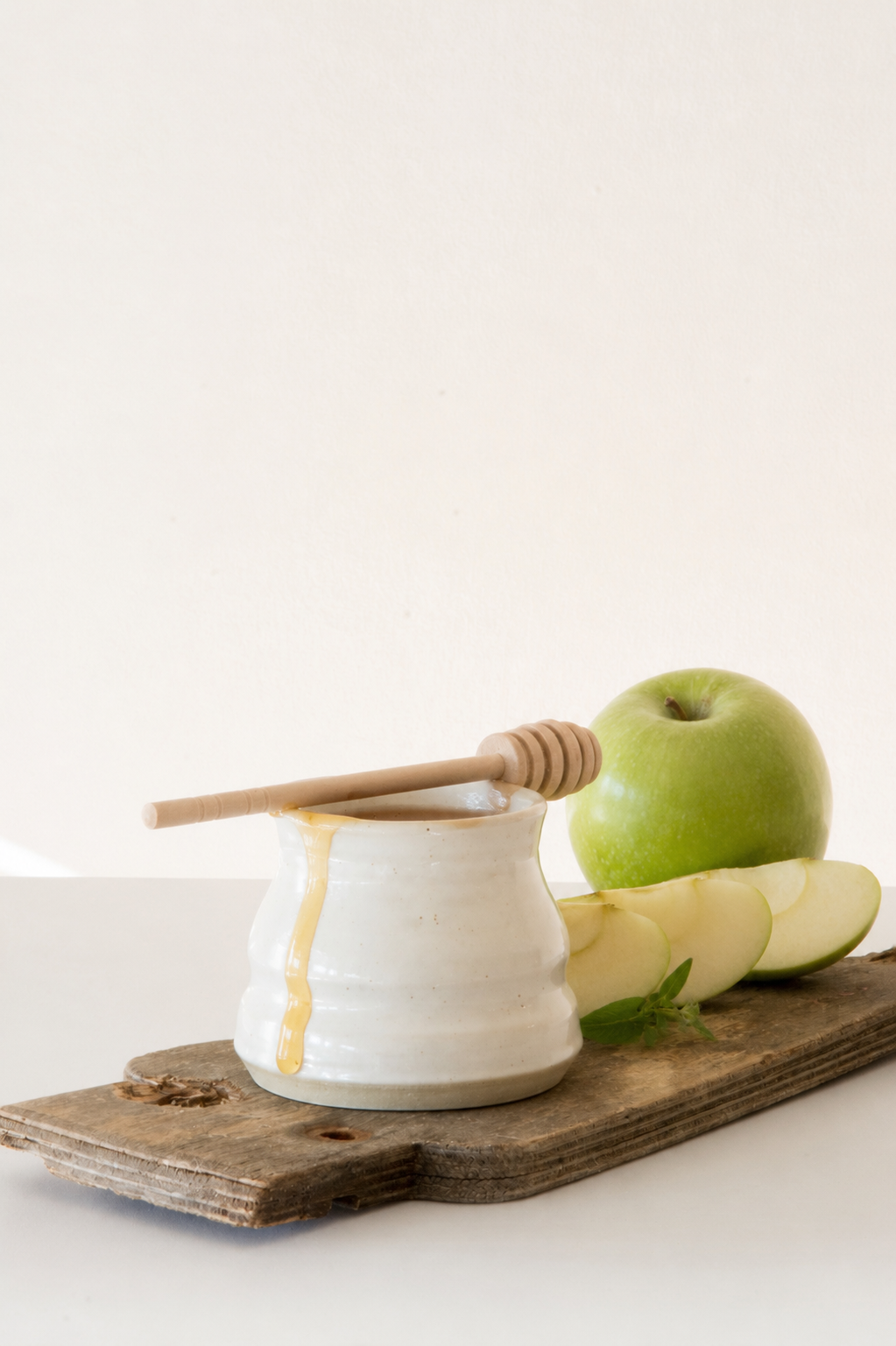 Beehive Ceramic Honey Pot