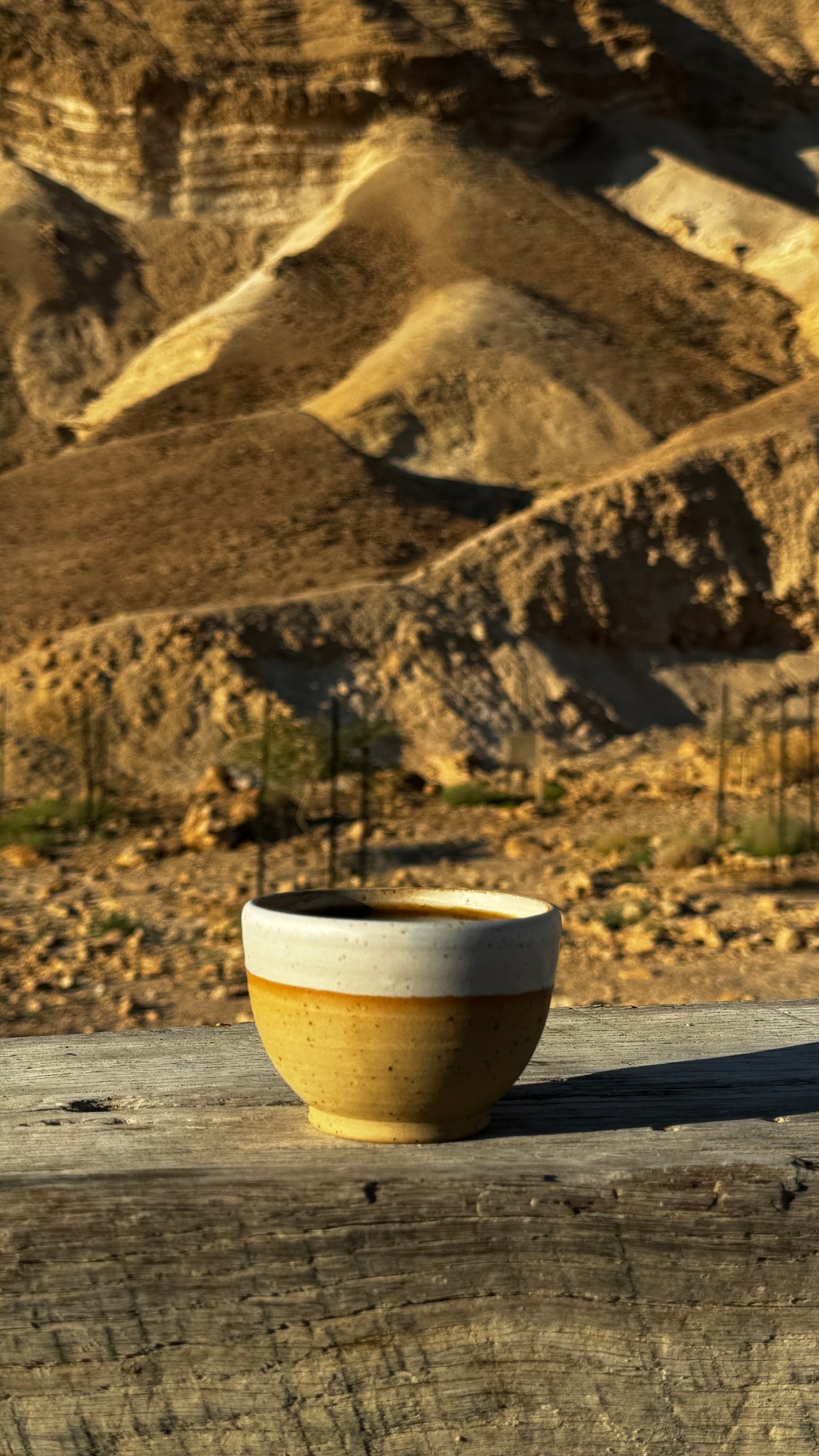 Handcraft Ceramic Cups - Desert (Set of 2)