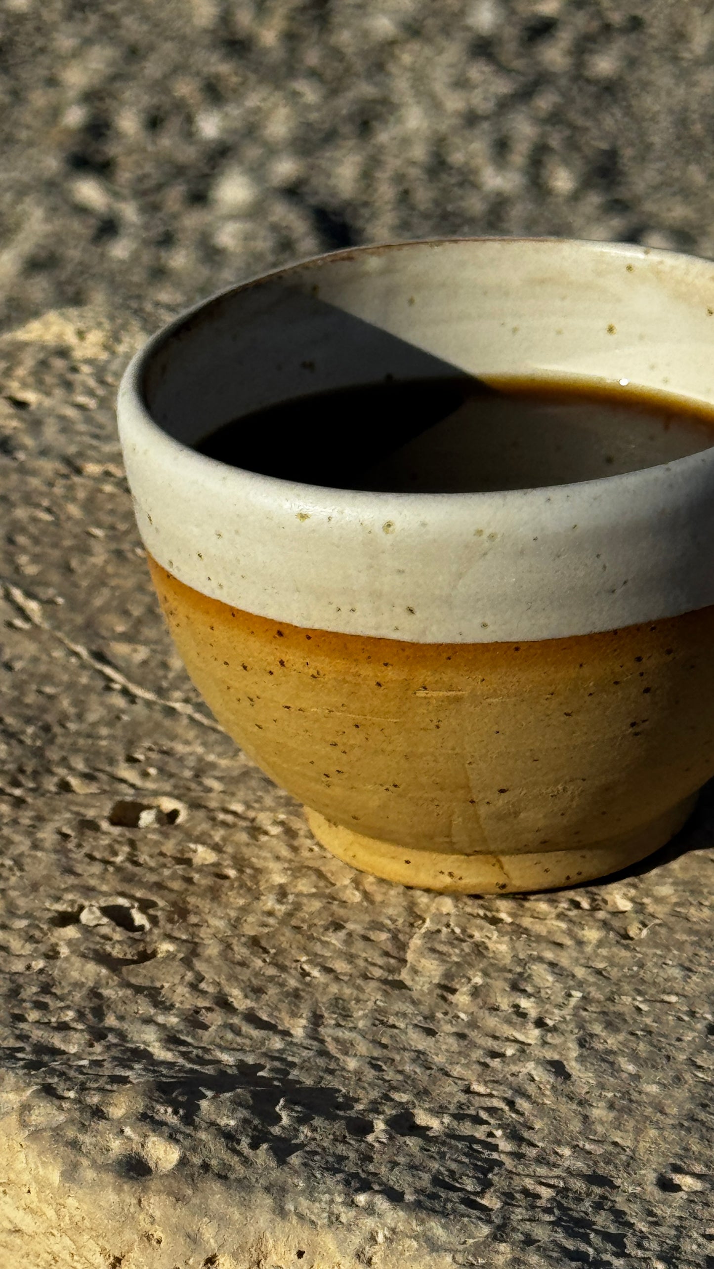 Handcraft Ceramic Cups - Desert (Set of 2)
