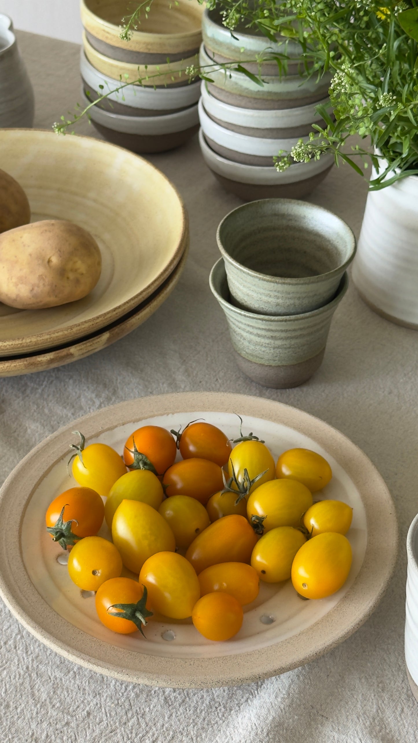 Colander Plate, Round Hole Plate