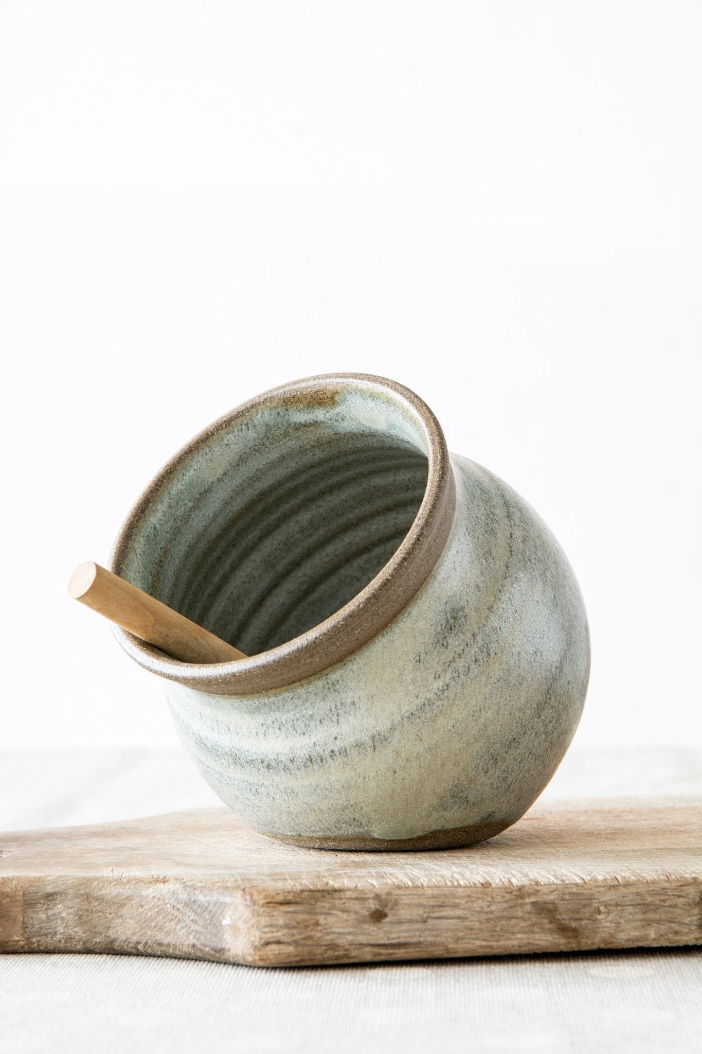 Open Salt Cellar - Mad About Pottery-