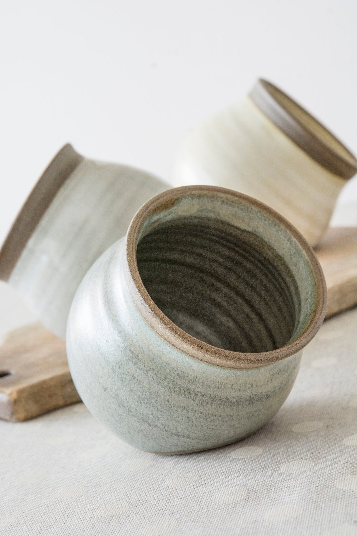 Open Salt Cellar - Mad About Pottery-