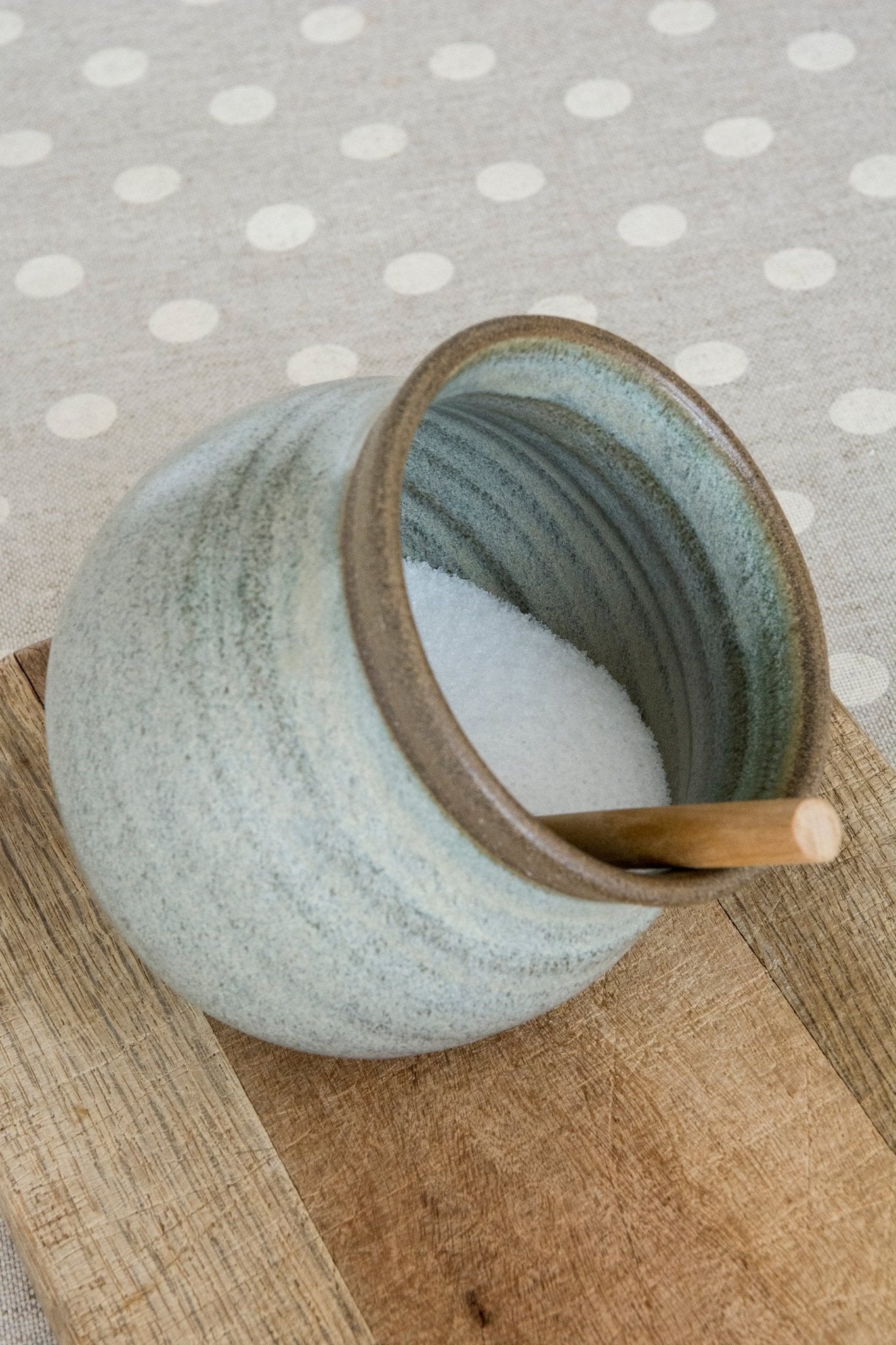 Open Salt Cellar - Mad About Pottery-