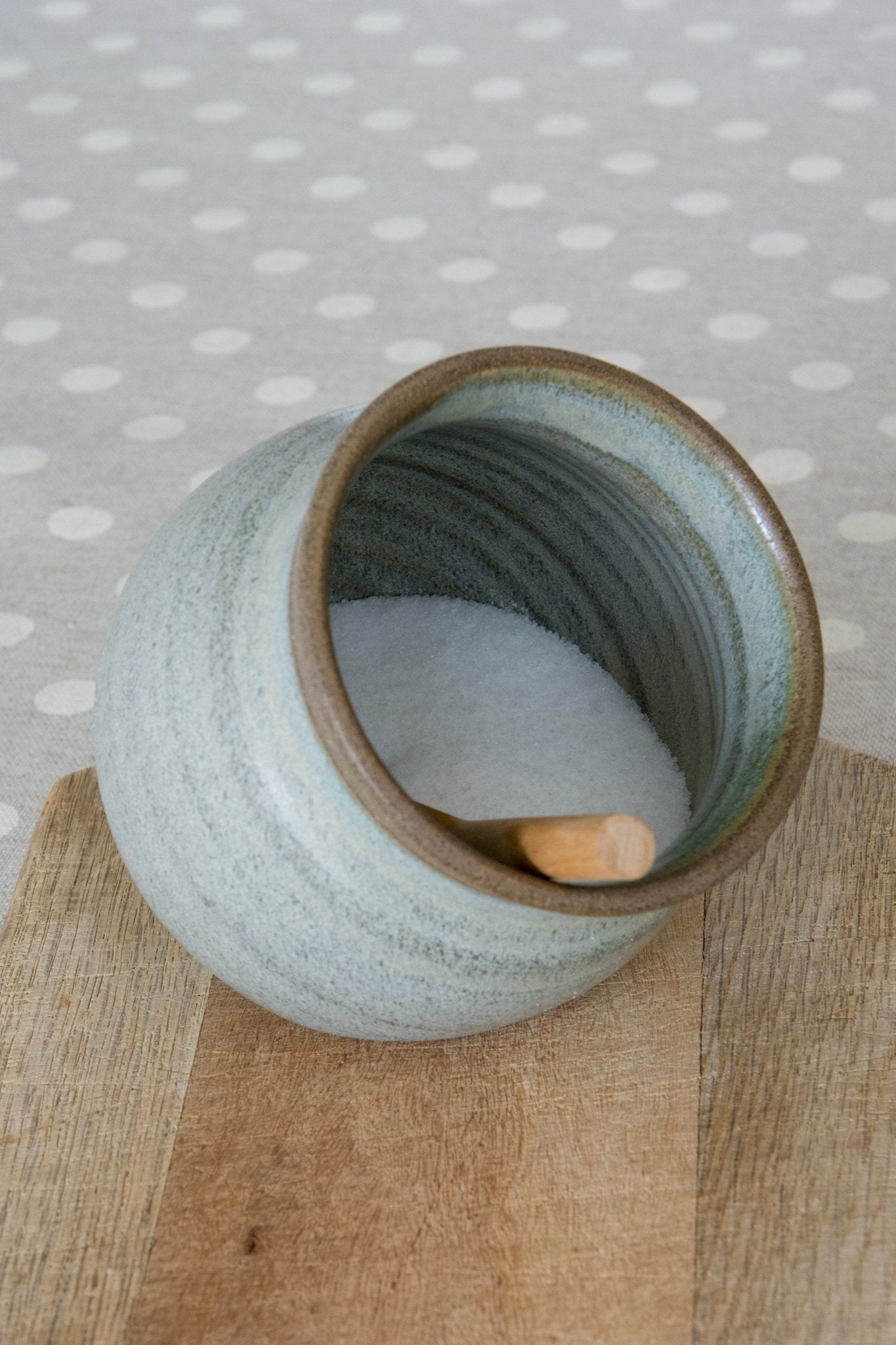 Open Salt Cellar - Mad About Pottery-