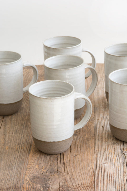 Oversized 17oz Rustic Pottery Mug - Mad About Pottery- Mug