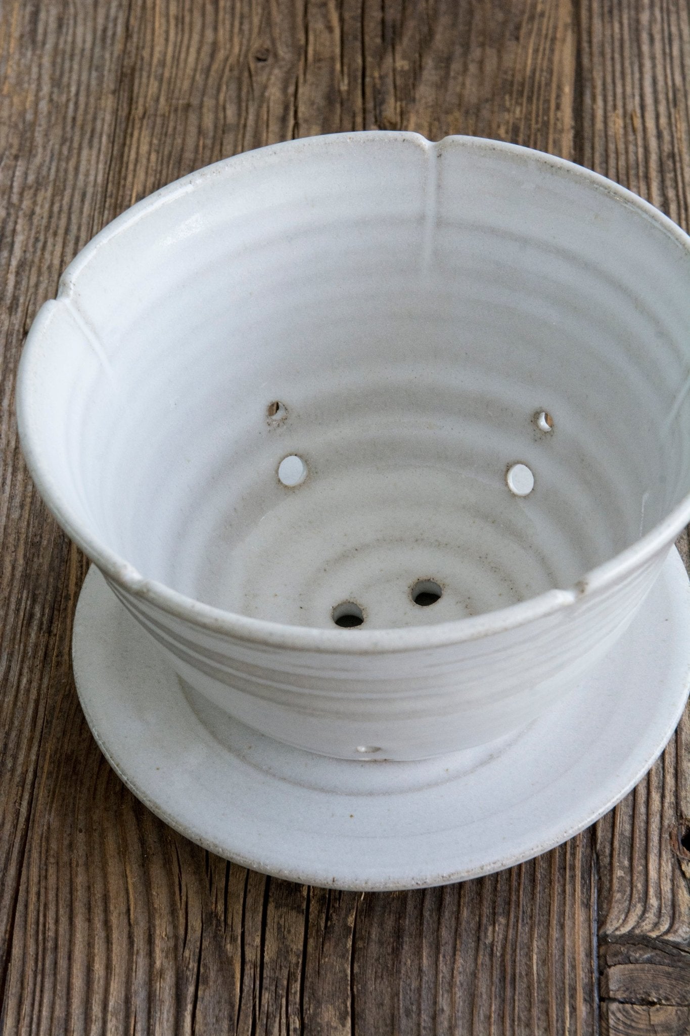 Berry Strainer Bowl - Mad About Pottery- colander