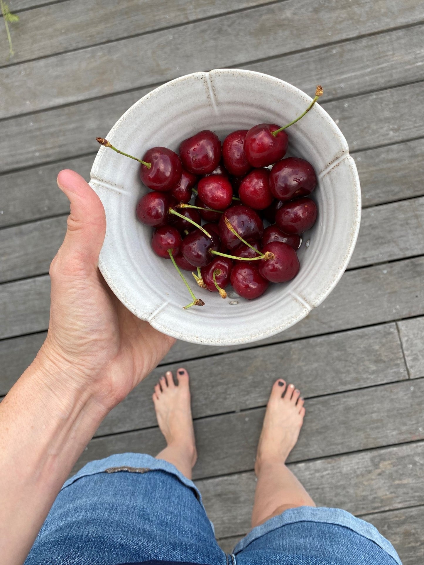 Berry Strainer Bowl - Mad About Pottery- colander