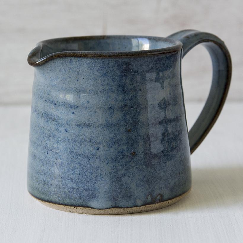 Blue Ceramic Creamer - Mad About Pottery - creamer