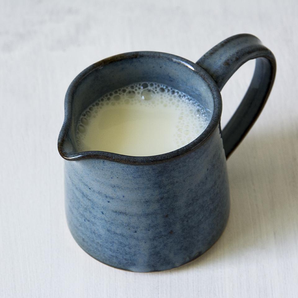Pottery Coffee Creamer Small Milk Pitcher 
