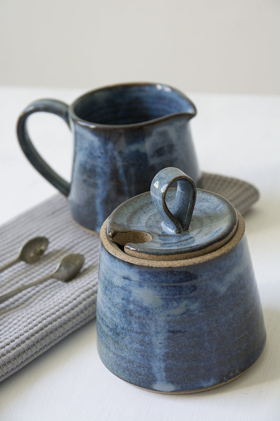 HandThrown Pottery Sugar Bowls & Creamers Sets ┃Mad About Pottery