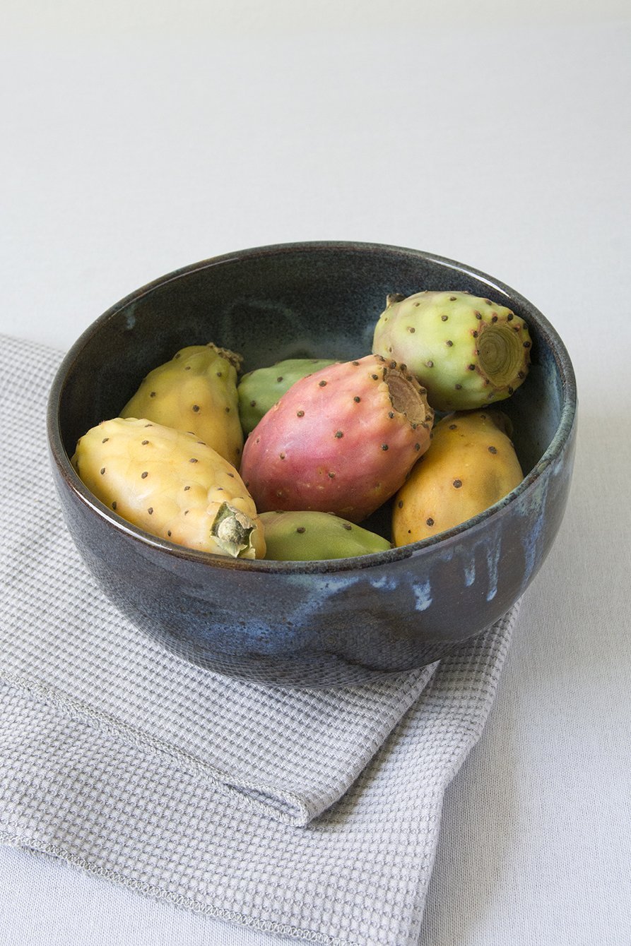 Blue Ceramic Salad Bowl - Mad About Pottery - Bowl