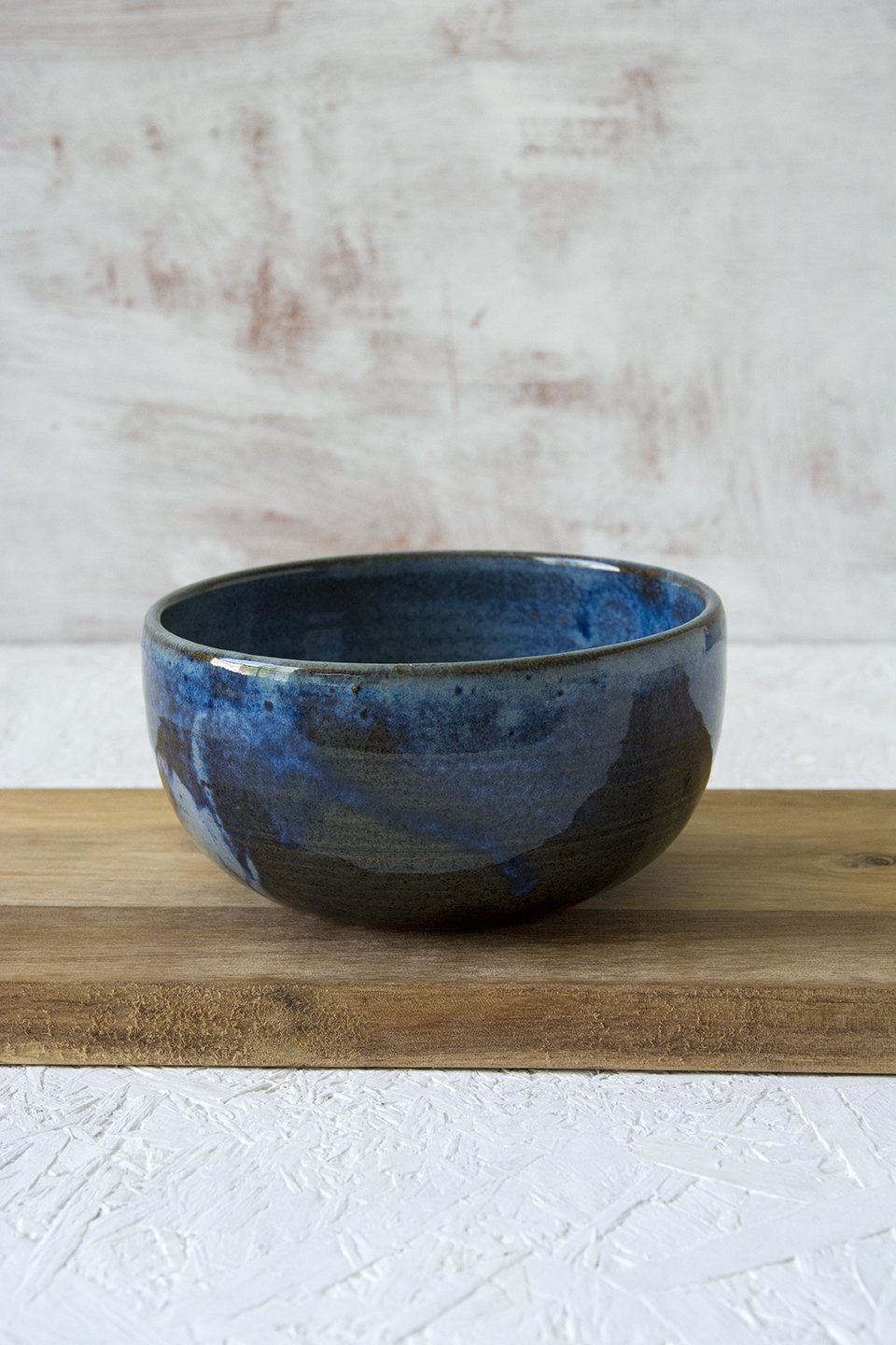 Blue Ceramic Soup Bowl - Mad About Pottery - Bowl