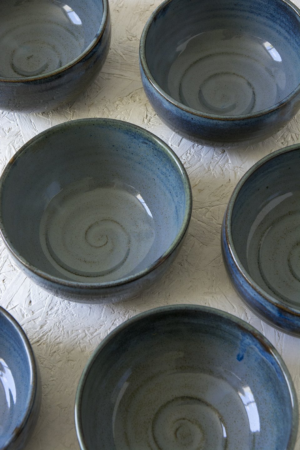 Blue Ceramic Soup Bowl - Mad About Pottery - Bowl