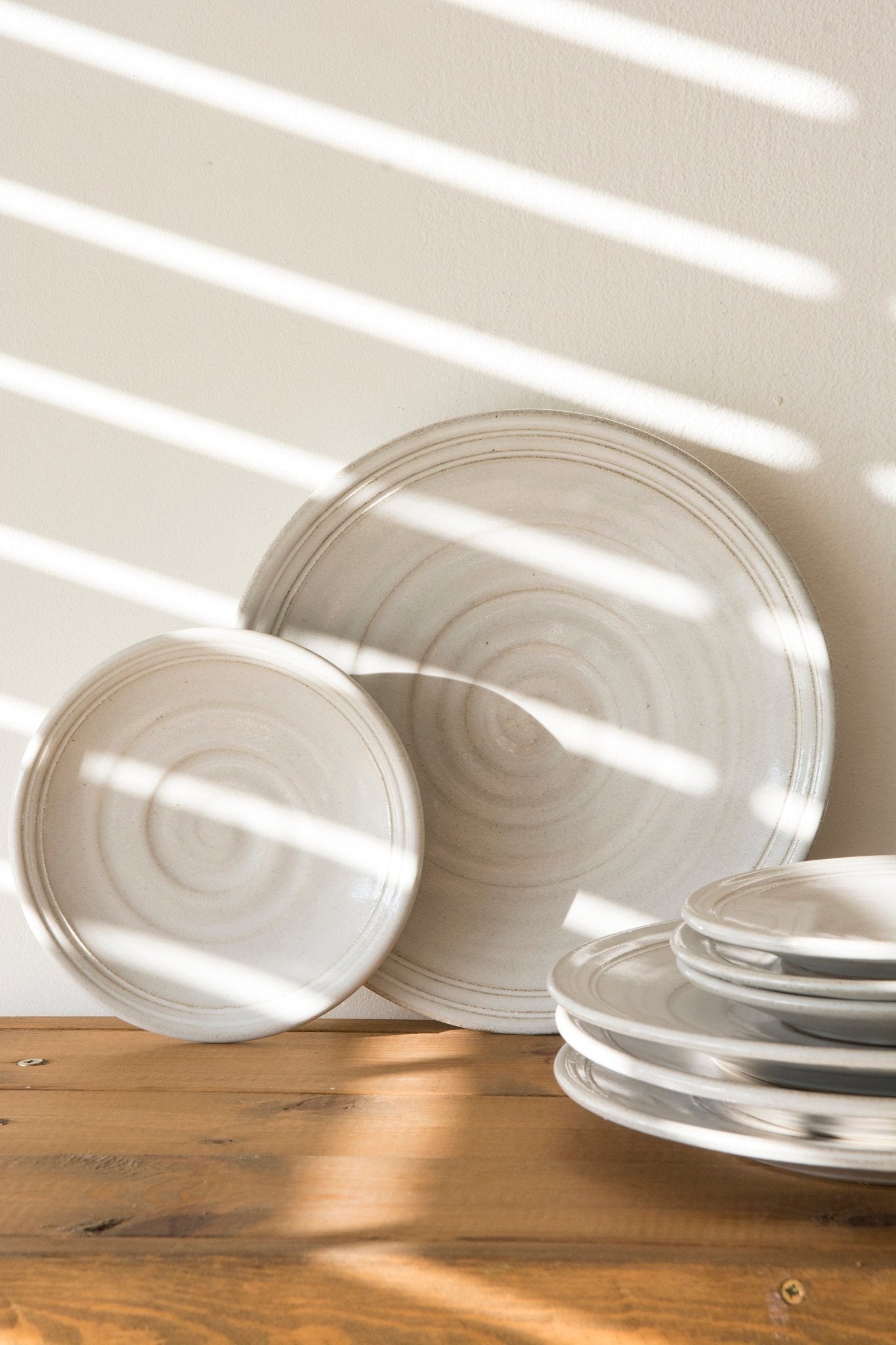 Ceramic Handcrafted Serveware | 1 Person Dinnerware Sets | Harvest - Mad About Pottery- plates