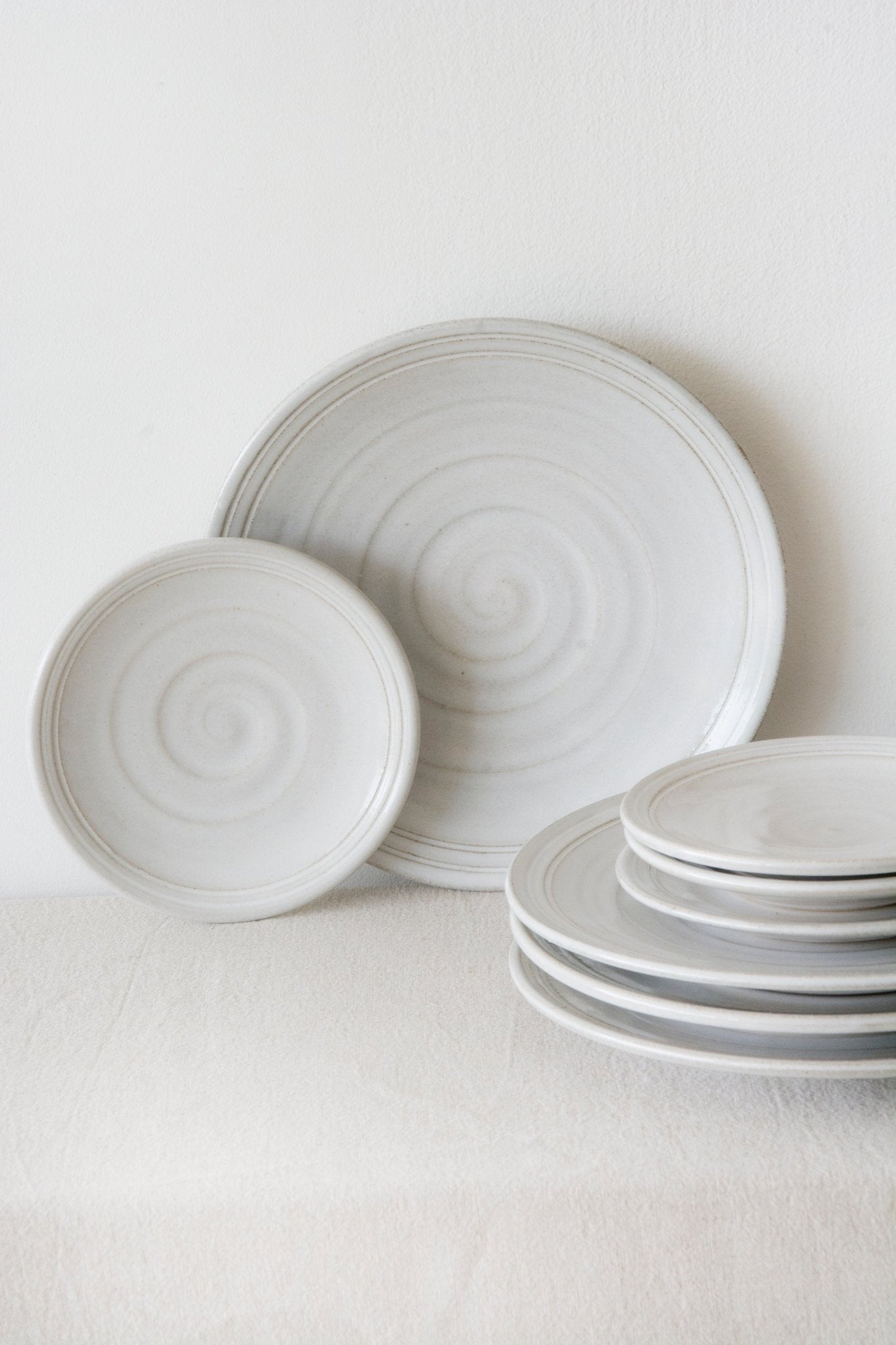 Ceramic Handcrafted Serveware | 1 Person Dinnerware Sets | Harvest - Mad About Pottery- plates