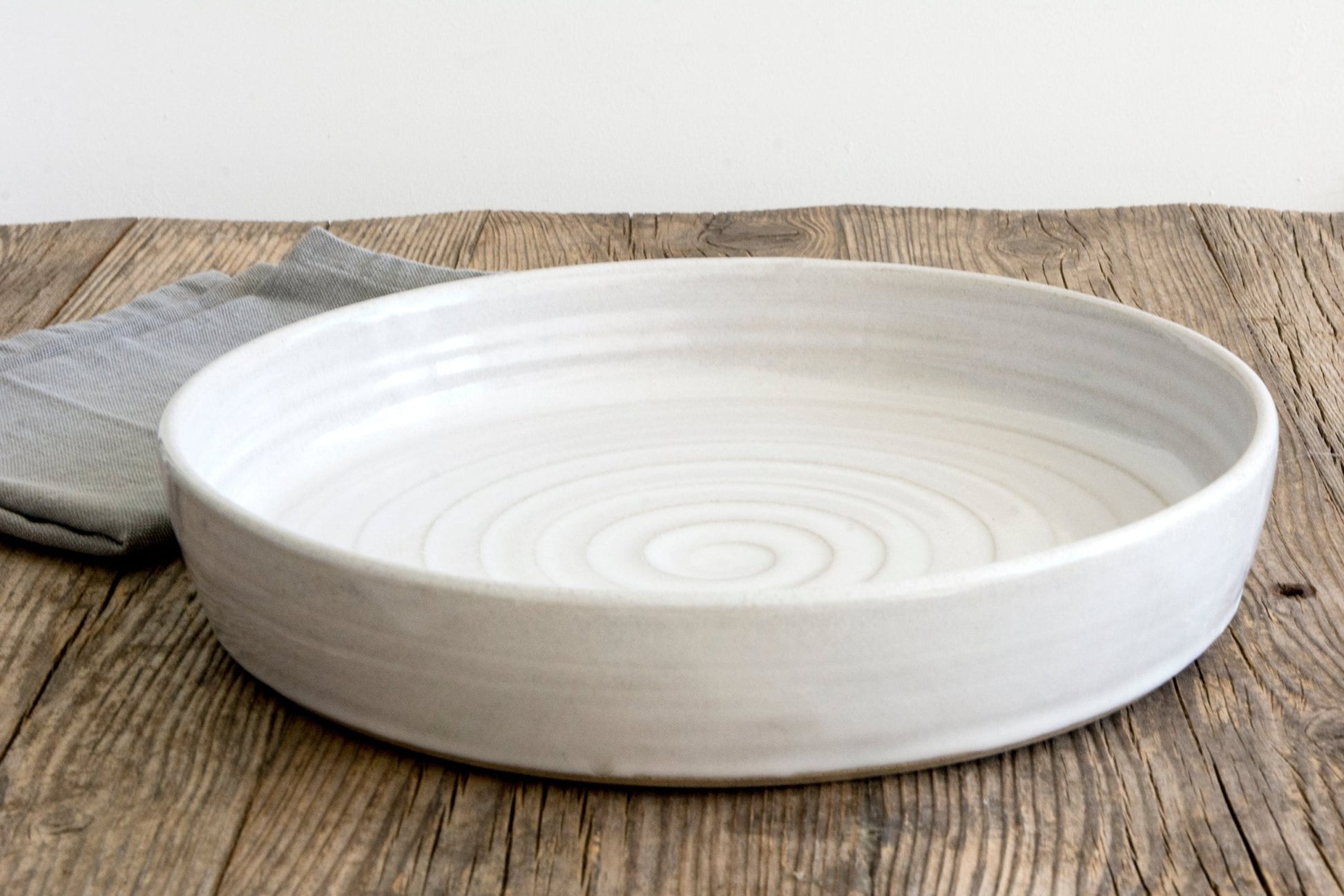 Ceramic Pie Dish - Mad About Pottery- baking dish