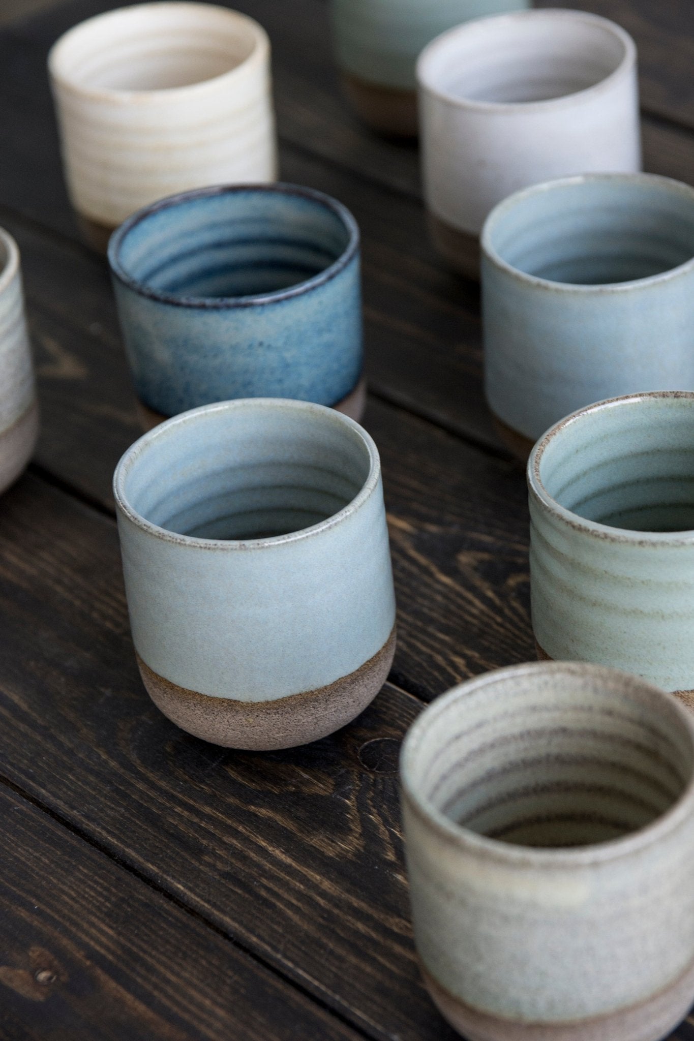 Colorful Espresso Cups - Mad About Pottery- Mugs and Cups