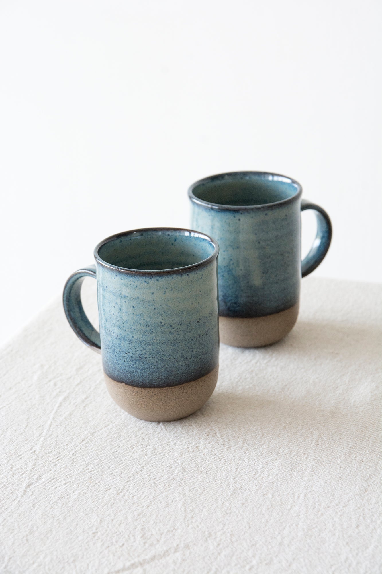 Colorful Pottery Coffee Mugs, 10 oz - Mad About Pottery- Mugs and Cups