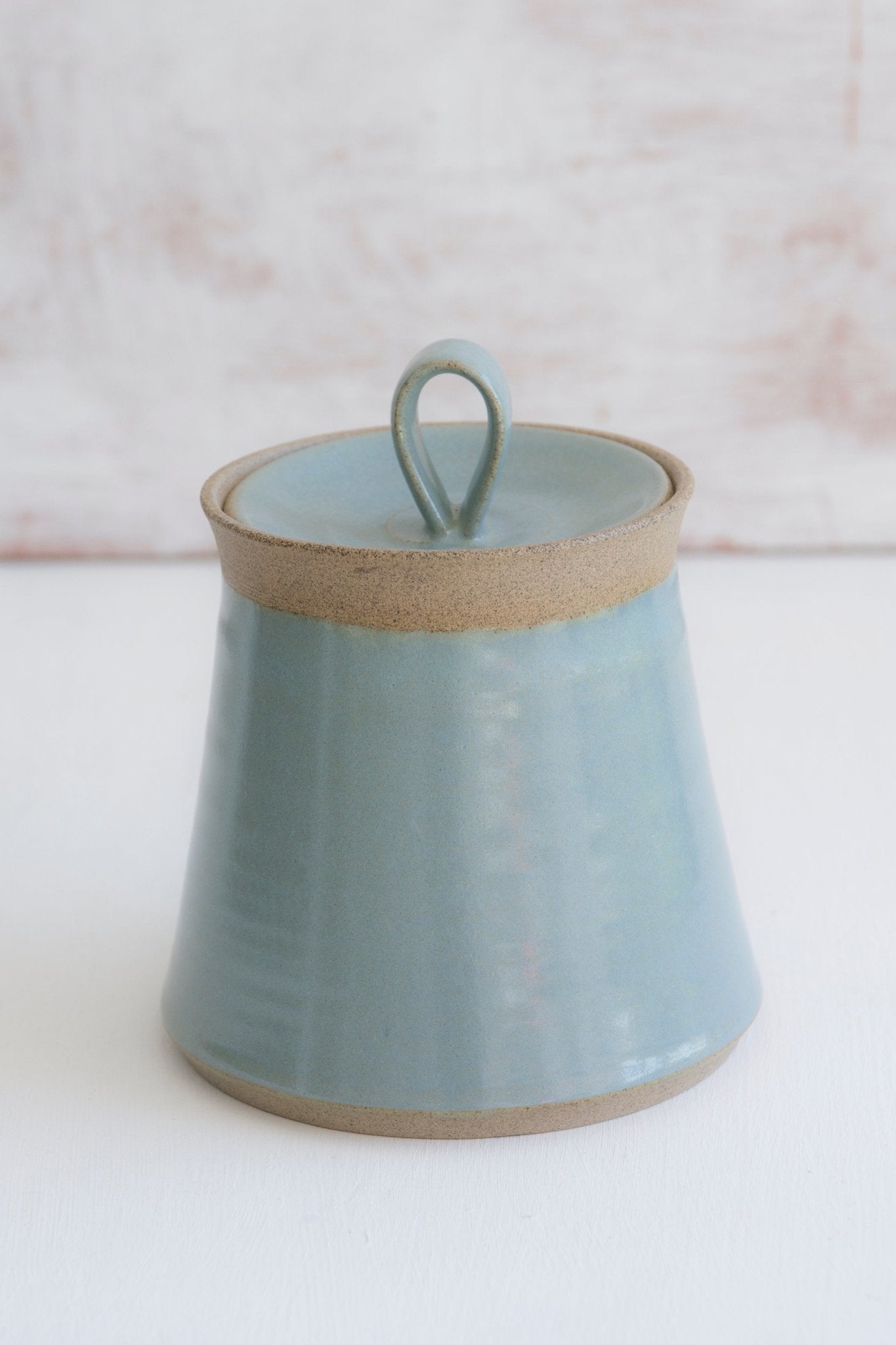 Cotton Swab Storage Jar or Container - Mad About Pottery- canister