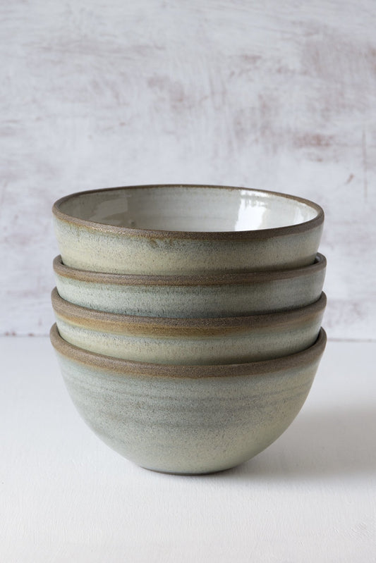 Green Sage Bowl - Mad About Pottery- Bowl