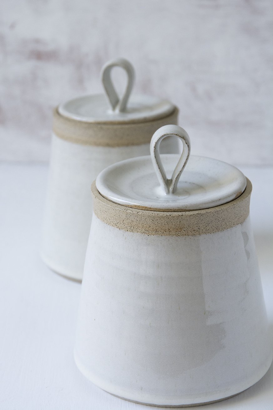 Handmade Ceramic Kitchen Canister – Mad About Pottery