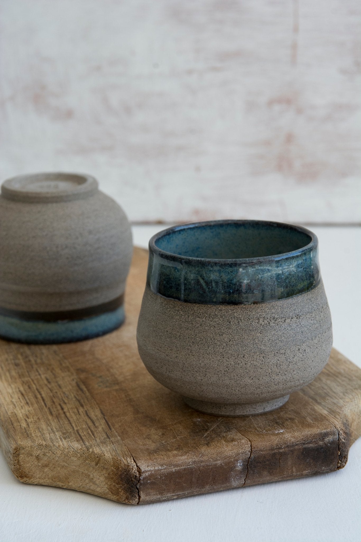 Handmade Rustic Pottery Wine Tumblers - Mad About Pottery- Mugs and Cups