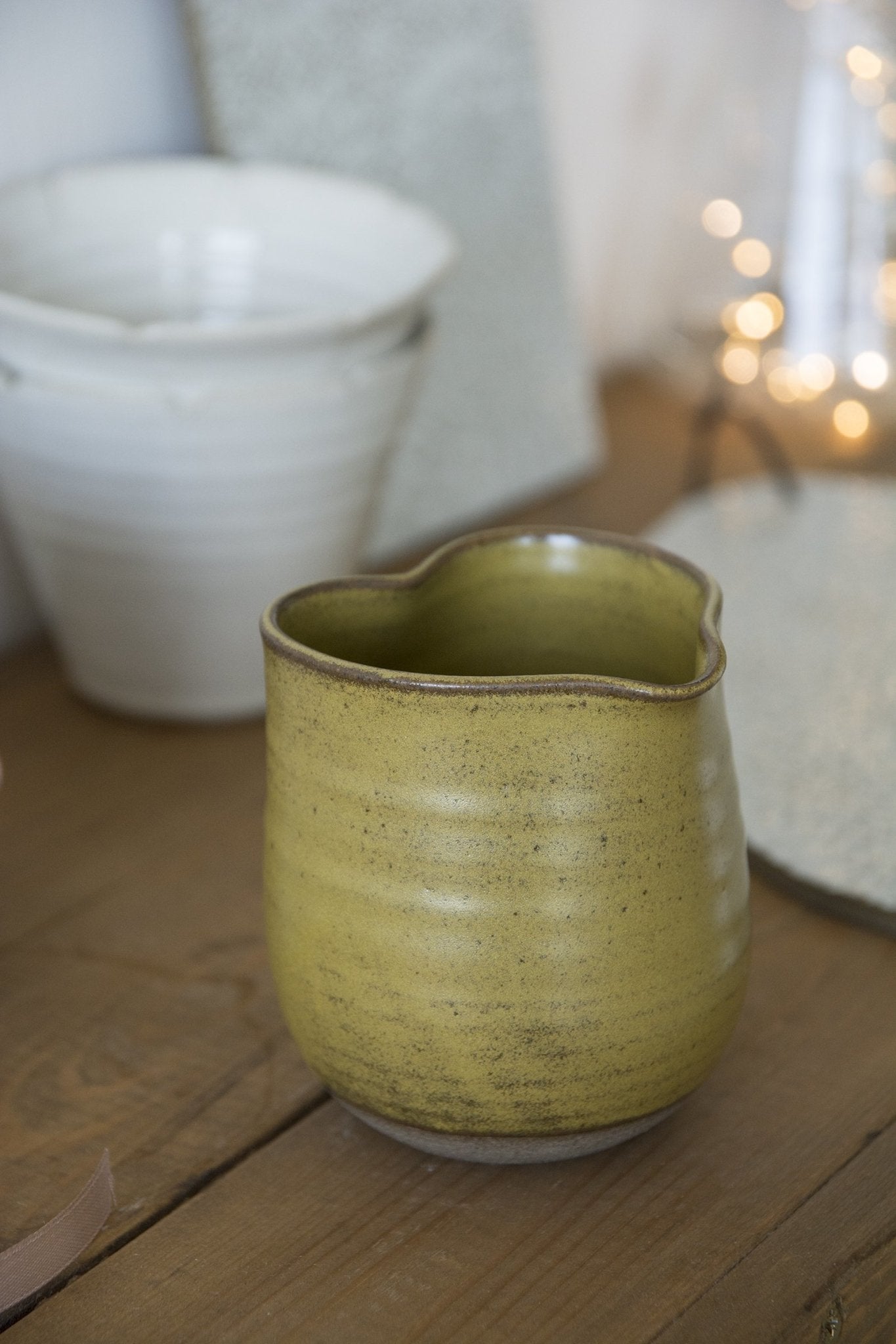 Heart Shaped Bud Vase - Mad About Pottery- Vase