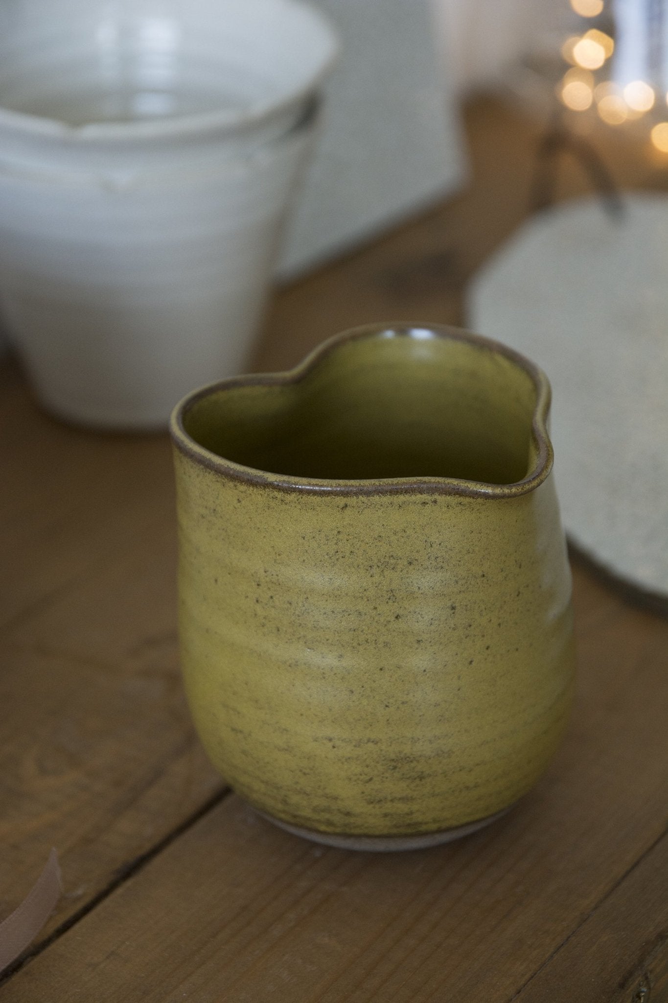 Heart Shaped Bud Vase - Mad About Pottery- Vase