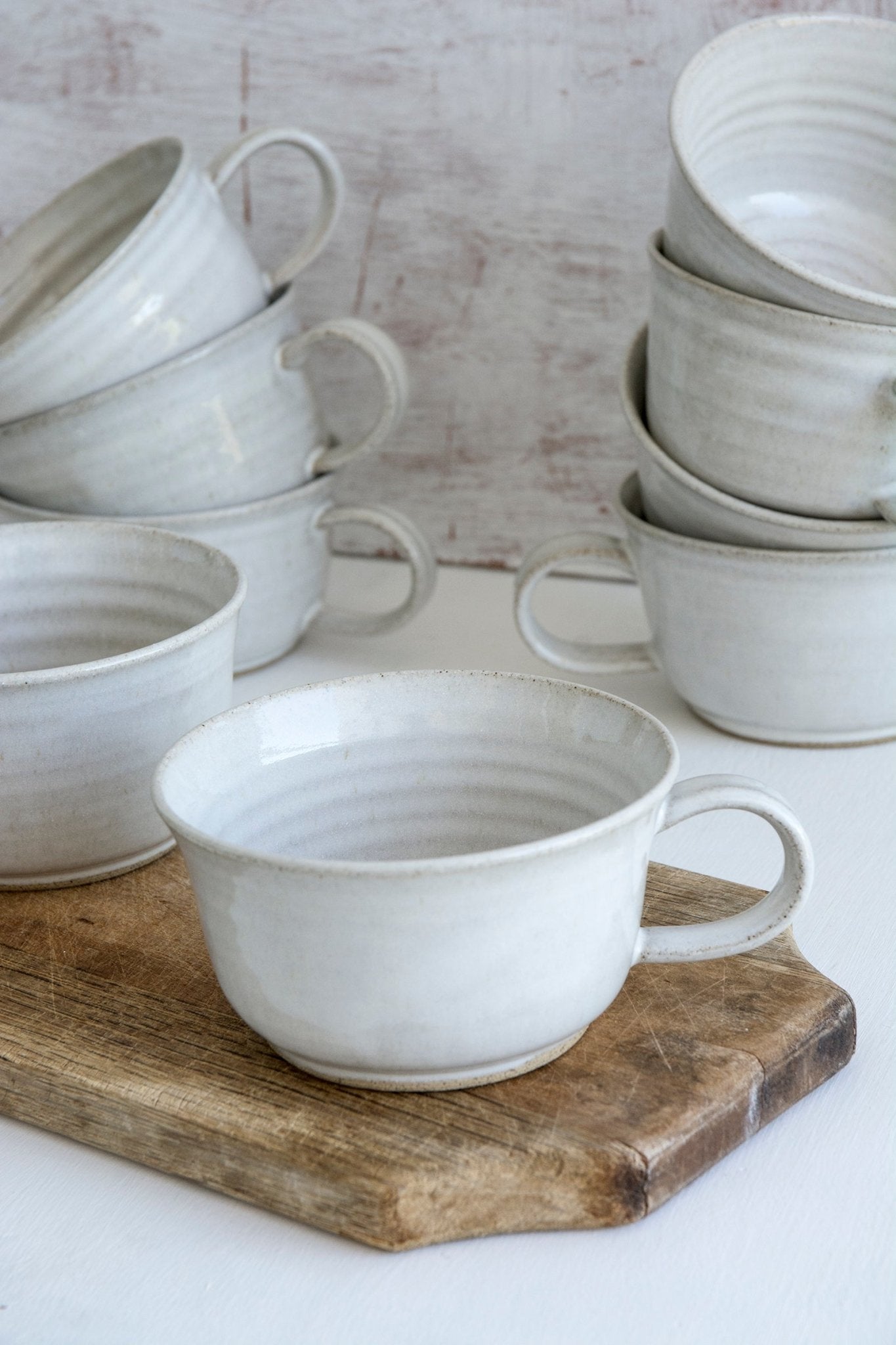 Latte Coffee Cup, Tea Mug - Mad About Pottery- Mug